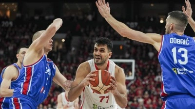 A Milli Erkek Basketbol Takımı, 2027 D&uuml;nya Kupası Elemeleri'nde Sırbistan'ı mağlup etti