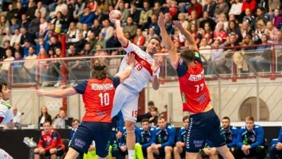 A Milli Erkek Hentbol Takımı, Norve&ccedil;'e 43-30 yenildi