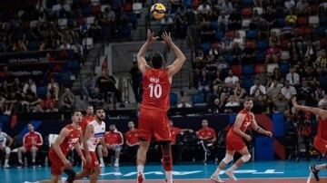 A Milli Erkek Voleybol Takımı, ABD'ye 3-1 yenildi