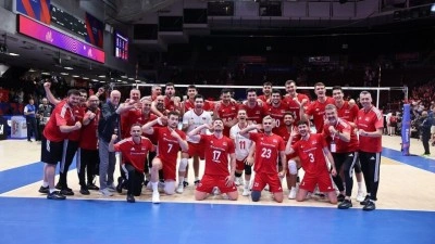 A Milli Erkek Voleybol Takımı, Milletler Ligi'nde yarın Polonya ile karşılaşacak