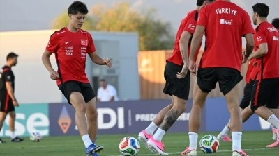 A Milli Futbol Takımı, Avustralya ma&ccedil;ının hazırlıklarını s&uuml;rd&uuml;rd&uuml;