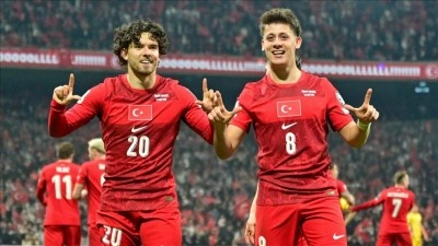 A Milli Futbol Takımı, D&uuml;nya Kupası Elemeleri'nde play-off turu finaline y&uuml;kseldi