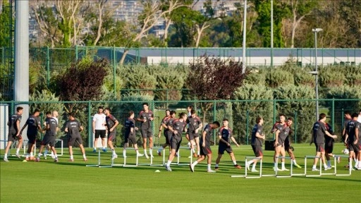 A Milli Futbol Takımı, Gürcistan maçının hazırlıklarına başladı