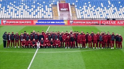 A Milli Futbol Takımı, Kosova ma&ccedil;ı i&ccedil;in Priştine'de