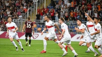 A Milli Futbol Takımı, Letonya'yı 3-2 yendi