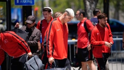 A Milli Futbol Takımı, Paraguay ma&ccedil;ının oynanacağı San Jose'ye ulaştı