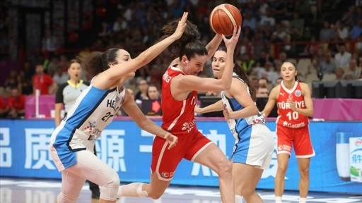 A Milli Kadın Basketbol Takımı, Avrupa Şampiyonası'nda çeyrek finalde