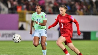 A Milli Kadın Futbol Takımı, İsvi&ccedil;re ile 1-1 berabere kaldı
