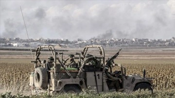 İsrail ordusunun Gazze’ye yaptığı askeri sevkiyat böyle görüntülendi