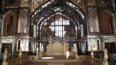 AA ekibi, İsrail ve ABD&rsquo;nin Tahran&rsquo;daki saldırılarında hasar g&ouml;ren G&uuml;listan Sarayı&rsquo;nı g&ouml;r&uuml;nt&uuml;ledi