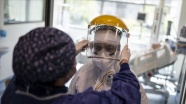 Prof. Dr. Cemil Taşcıoğlu Şehir Hastanesi&#39;nde Kovid-19/ koronavirüs mücadelesi görüntülendi