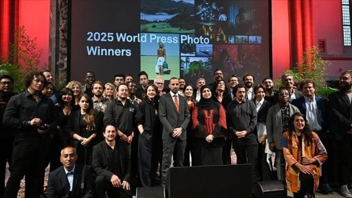 AA foto muhabirlerinin World Press Photo 2025 ödülleri Amsterdam'da törenle verildi