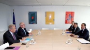 AB Bakanı Çelik, Juncker ile görüştü