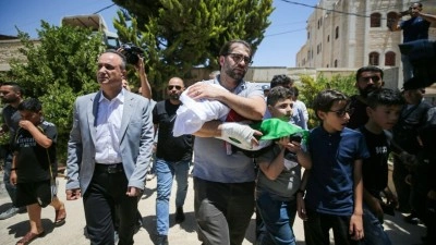 AB, işgal altındaki Batı Şeria'da 7 aylık bebeğin İsrail tarafından &ouml;ld&uuml;r&uuml;lmesini şiddetle kınadı