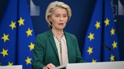 AB Komisyonu Başkanı von der Leyen'den, L&uuml;bnan'da kalıcı barış &ccedil;ağrısı