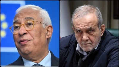AB Konseyi Başkanı Costa, İran Cumhurbaşkanı Pezeşkiyan ile telefonda g&ouml;r&uuml;şt&uuml;