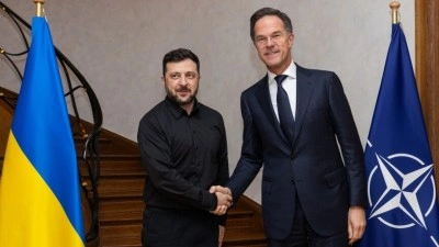 AB Konseyi Başkanı Costa, Ukrayna Devlet Başkanı Zelenskiy'le g&ouml;r&uuml;şt&uuml;