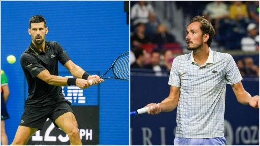 ABD Açık'ta Novak Djokovic 2. tura çıkarken, Daniil Medvedev veda etti
