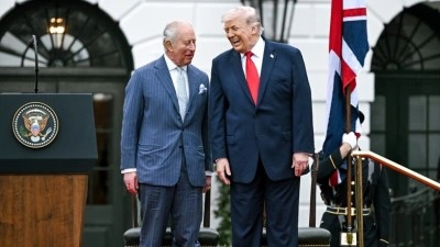ABD Başkanı Trump, Beyaz Saray'da İngiltere Kralı 3. Charles'ı resmi t&ouml;renle karşıladı