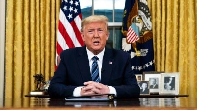 ABD Başkanı Trump, İran'la sona eren mutabakatı uzatmak istemediklerini a&ccedil;ıkladı