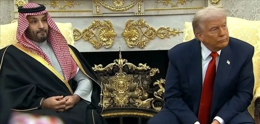 ABD Başkanı Trump, Suudi Arabistan Veliaht Prensi Muhammed bin Selman'ı Beyaz Saray'da ağı