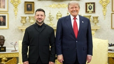ABD Başkanı Trump, Ukrayna Devlet Başkanı Zelenskiy ile Beyaz Saray'da g&ouml;r&uuml;şt&uuml;