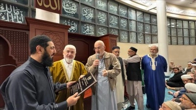 ABD'de camide şınav &ccedil;ekme geleneğini başlatan T&uuml;rk imam ilgiyle takip ediliyor