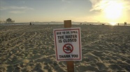 ABD&#039;de doğal hayatı tehdit eden petrol sızıntısı nedeniyle güney California sahilleri kapatıldı