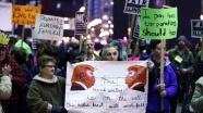 ABD'de 'Mardi Gras' temalı Trump protestosu