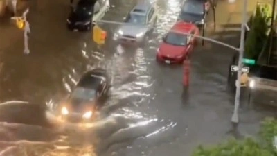 ABD'de sel ve fırtına nedeniyle 10 binden fazla kişi elektriksiz kaldı