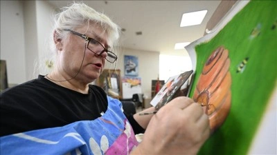 ABD'de yarım kalan resim hayalini, kilometrelerce uzakta T&uuml;rkiye&rsquo;de ger&ccedil;eğe d&ouml;n&uuml;şt&uuml;rd&uuml;