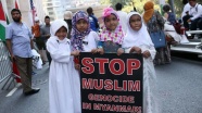 ABD'deki Müslüman Günü Yürüyüşü'nde Arakan'daki katliam kınandı