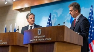 ABD Dışişleri Bakanı Blinken, İsrailli mevkidaşı Cohen ile görüşmesinde desteğini yineledi