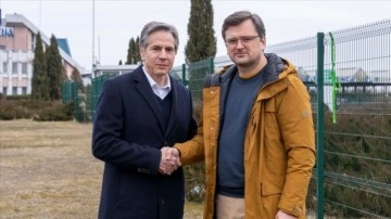ABD Dışişleri Bakanı Blinken, Ukraynalı mevkidaşı Kuleba ile görüştü