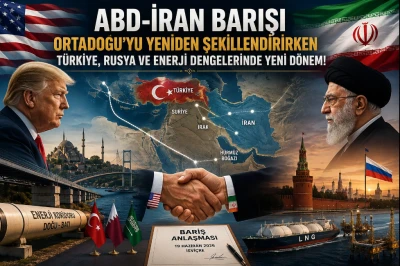 ABD-İran barışı Ortadoğu'yu yeniden şekillendirirken T&uuml;rkiye, Rusya ve enerji dengelerinde yeni d&ouml;nem! -&Ouml;m&uuml;r &Ccedil;elikd&ouml;nmez yazdı-