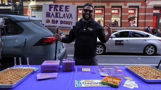 ABD'li girişimci, lezzetine hayran kaldığı Antep baklavasını iş fırsatına dönüştürdü