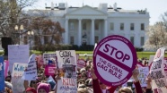 ABD'li kadınlar Beyaz Saray'a yürüdü