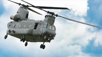 ABD, motor yangını riski nedeniyle 400 Chinook helikopterlik filosunu kullanmıyor