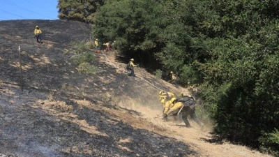 ABD'nin California eyaletinde &ccedil;ıkan yangında 14 bin 600 d&ouml;n&uuml;mden fazla alan yandı