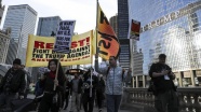 ABD'nin füze saldırısı Chicago'da protesto edildi