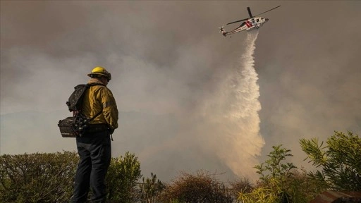 ABD'nin Los Angeles kentindeki orman yangınına müdahale için 150 Ulusal Muhafız görevlendirildi