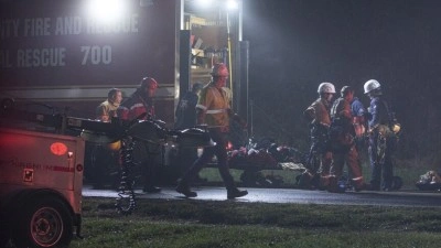 ABD'nin Maryland eyaletinde k&uuml;&ccedil;&uuml;k u&ccedil;ağın ağa&ccedil;lık alana d&uuml;şmesi sonucu 3 kişi &ouml;ld&uuml;