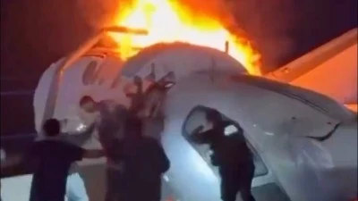ABD'nin Texas eyaletinde k&uuml;&ccedil;&uuml;k u&ccedil;ağın yola d&uuml;şt&uuml;, 1 kişi &ouml;ld&uuml;