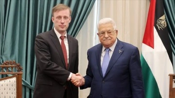 ABD Ulusal Güvenlik Danışmanı Sullivan, Filistin Devlet Başkanı Abbas ile görüştü