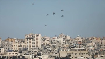 ABD, Ürdün ile birlikte Gazze'nin kuzeyine havadan yardım indirdiklerini duyurdu