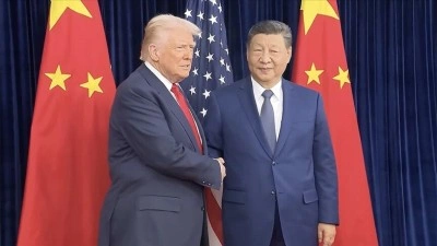 ABD ve &Ccedil;in, Trump'ın ziyaretinde kırılgan bir stratejik istikrar vizyonunda uzlaştı