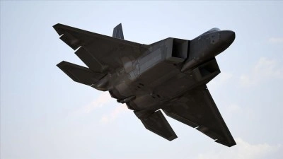 ABD'ye ait 12 adet F-22 tipi savaş u&ccedil;ağının, İsrail'de bir askeri &uuml;sse iniş yaptığı bildir