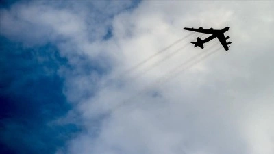 ABD'ye ait B-52 bombardıman u&ccedil;akları İngiltere'deki RAF Fairford &Uuml;ss&uuml;'ne ulaştı