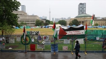 ABD'de başlayıp dünyaya yayılan Filistin'e destek protestoları hız kesmeden sürüyor