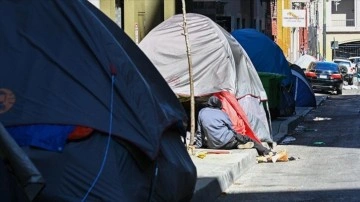 ABD'de evsizlerin oranı yüzde 12 artarak kaydedilen en yüksek seviyeye ulaştı